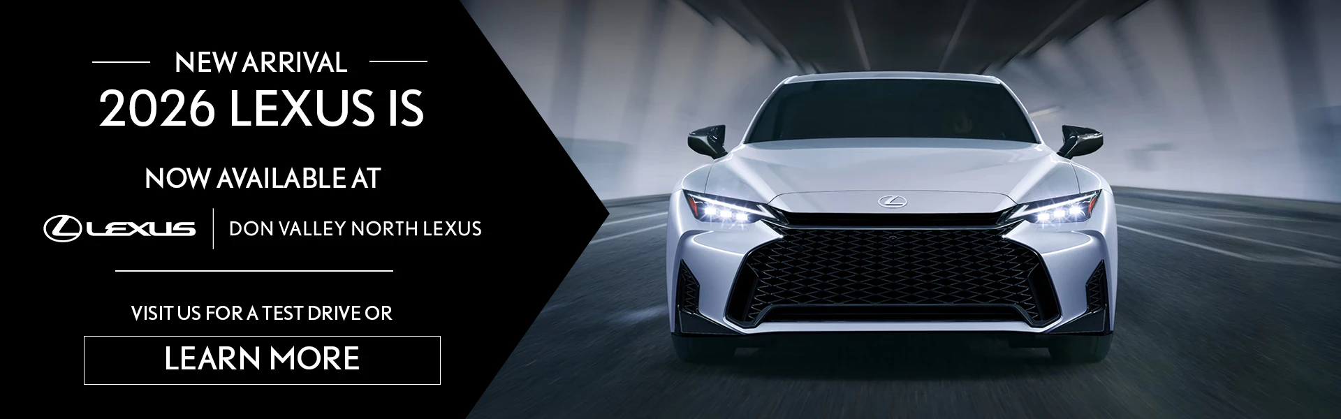 2026 Lexus IS at Don Valley North Lexus