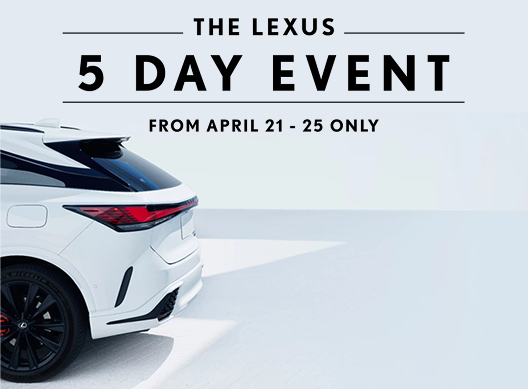 Lexus 5 Day Event