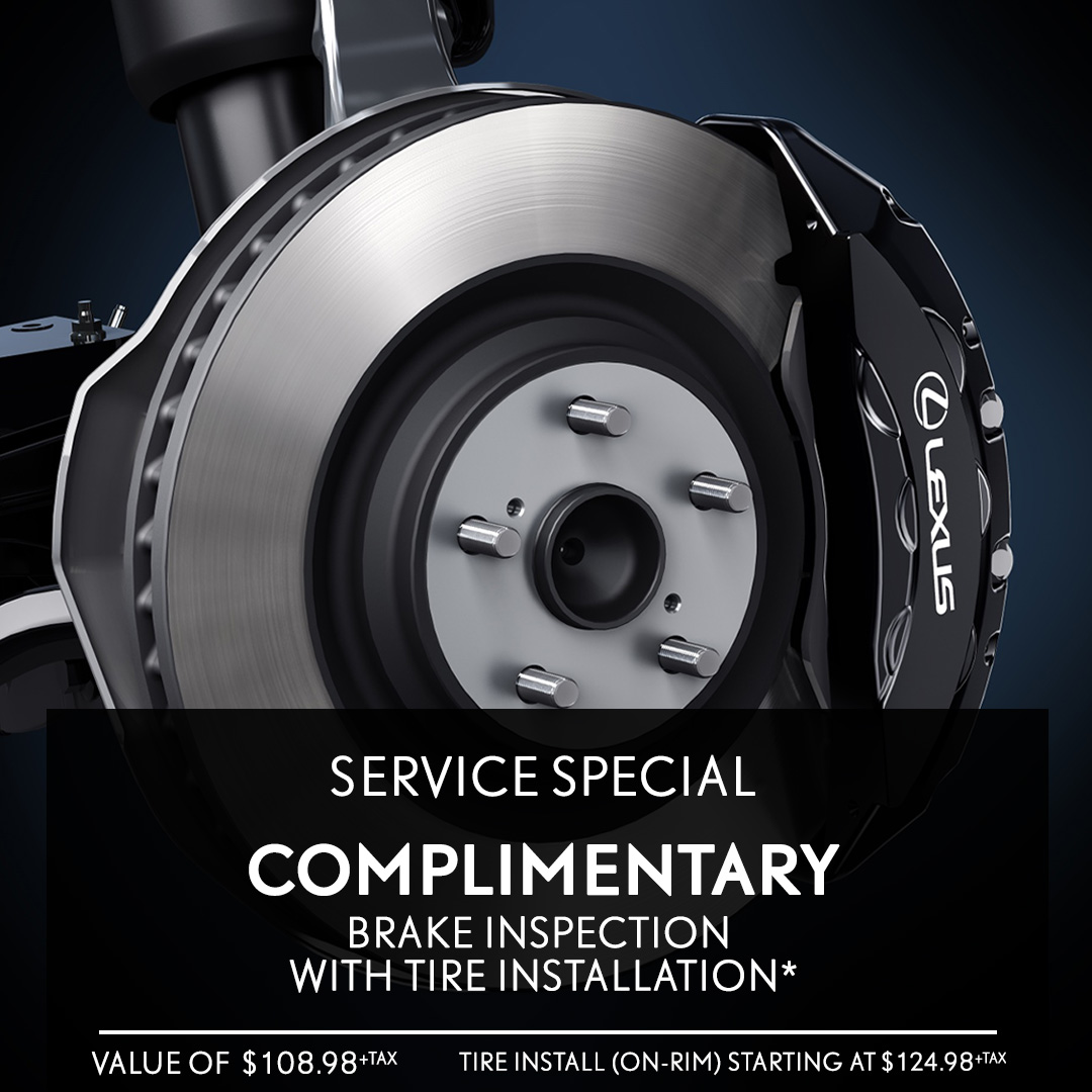 Service Specials - Complimentary Brake Inspection