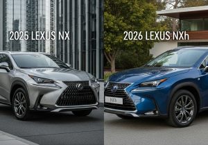Lexus NX and NX 2025 vs 2026