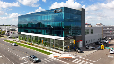 Don Valley North Lexus External