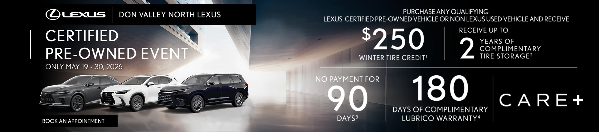 Sign up for our Certified Pre-Owned Sale