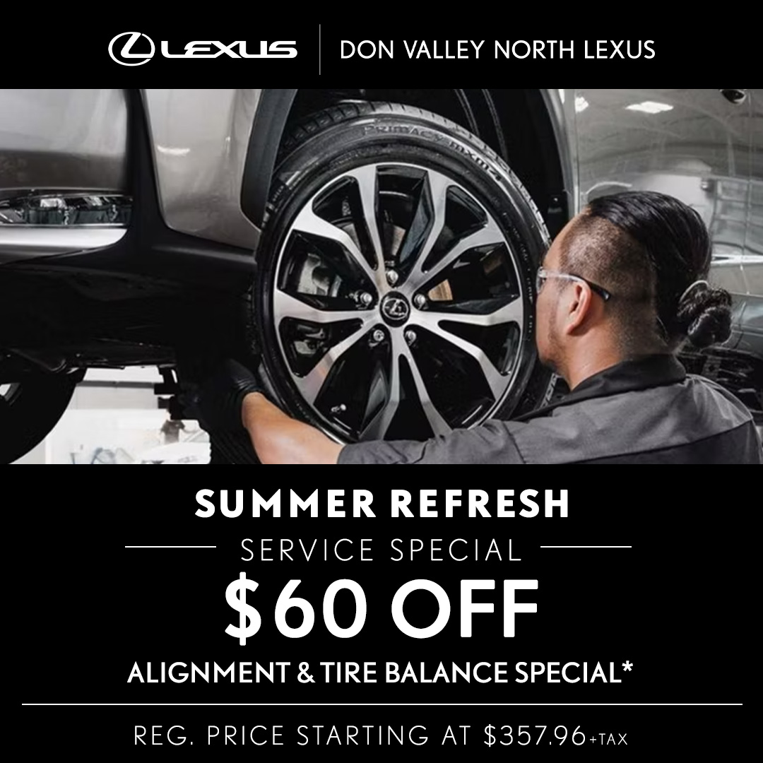 Summer Refresh - Alignment & Tire Balance Special